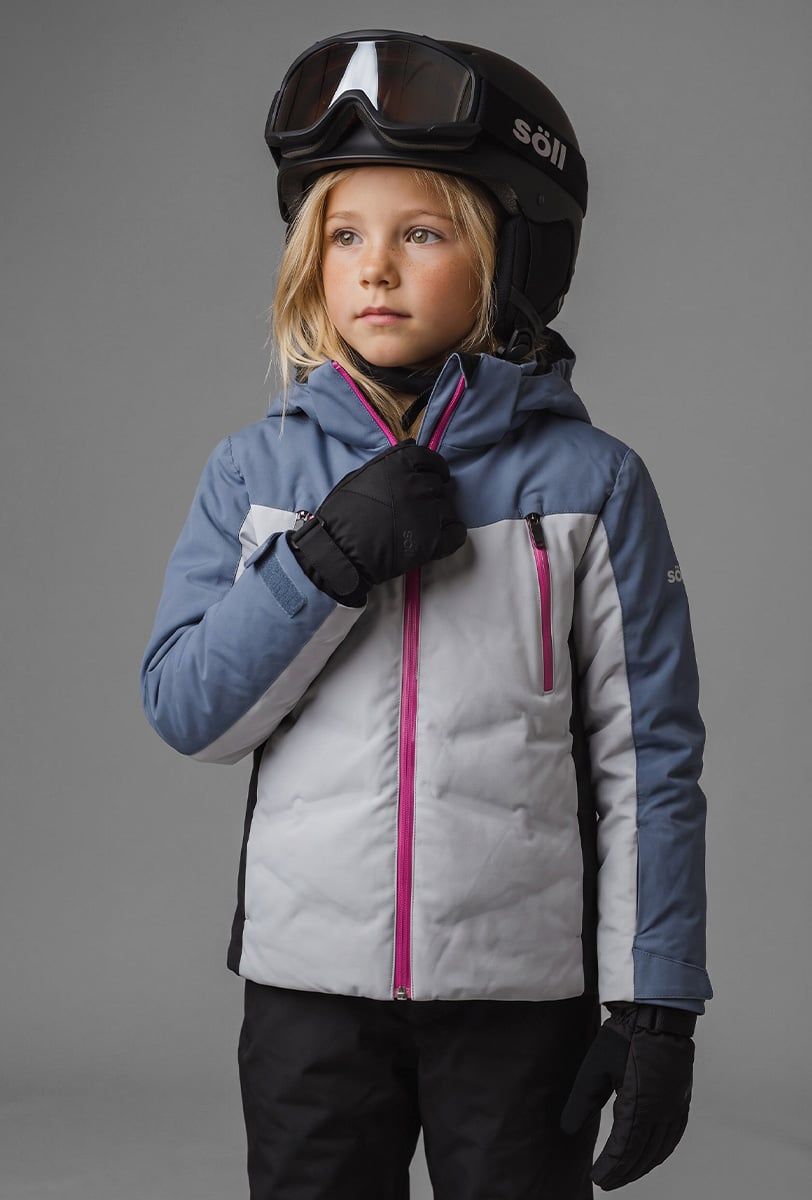 Giacca da sci bambini Söll TYPHOON II Moonlight Blue - 1