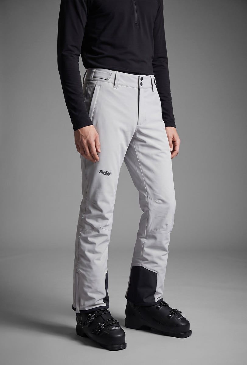 Pantaloni da sci uomo Söll AGILE Light Grey - 1