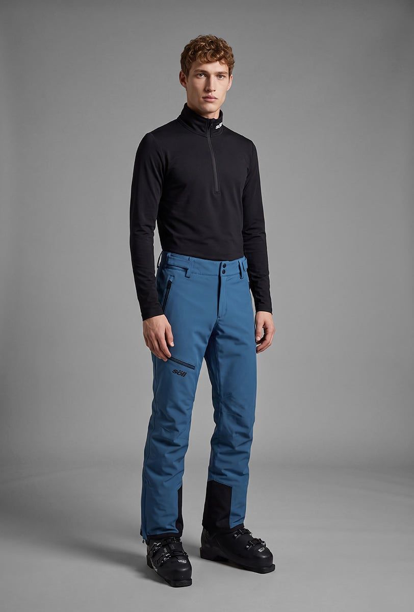 Pantaloni da sci uomo Söll BACKCOUNTRY II Petrol – dettaglio 2 - 4