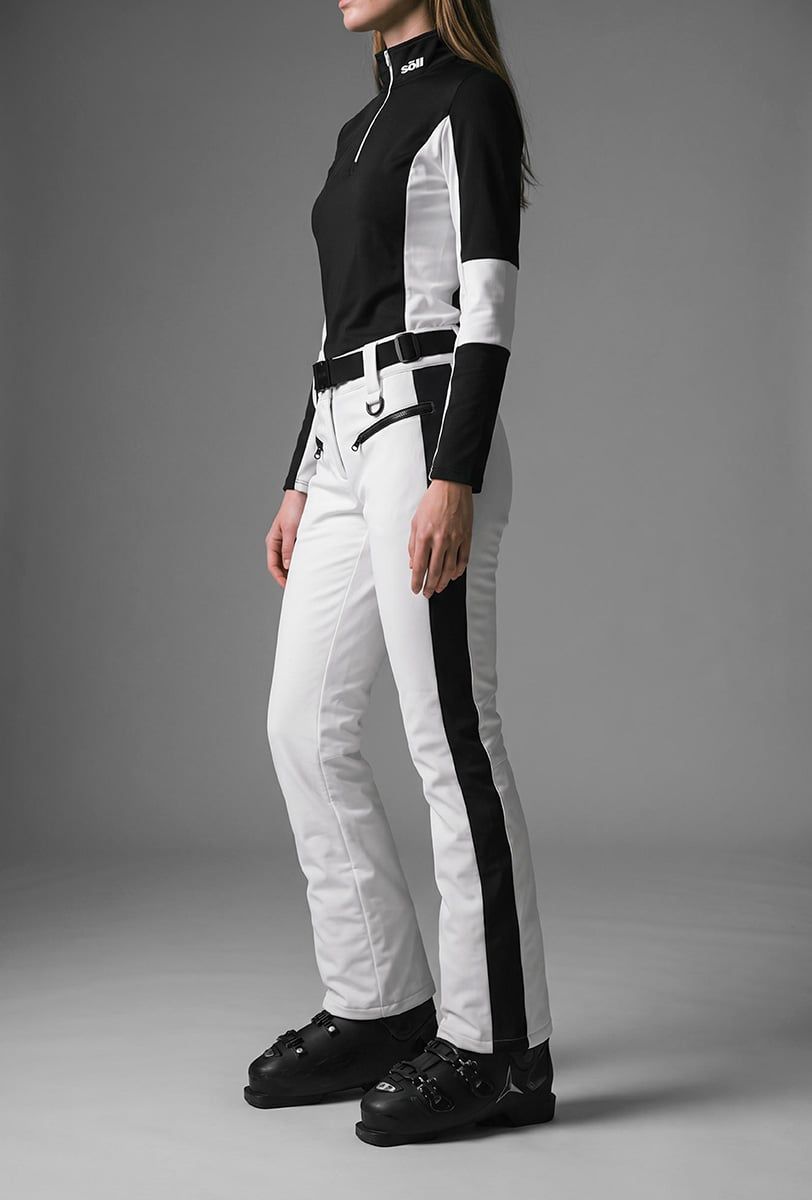 Pantaloni da sci donna Söll ROCKET White – dettaglio - 2